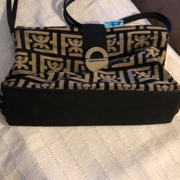 Black and gold shoulder bag - Picture 3 of 6
